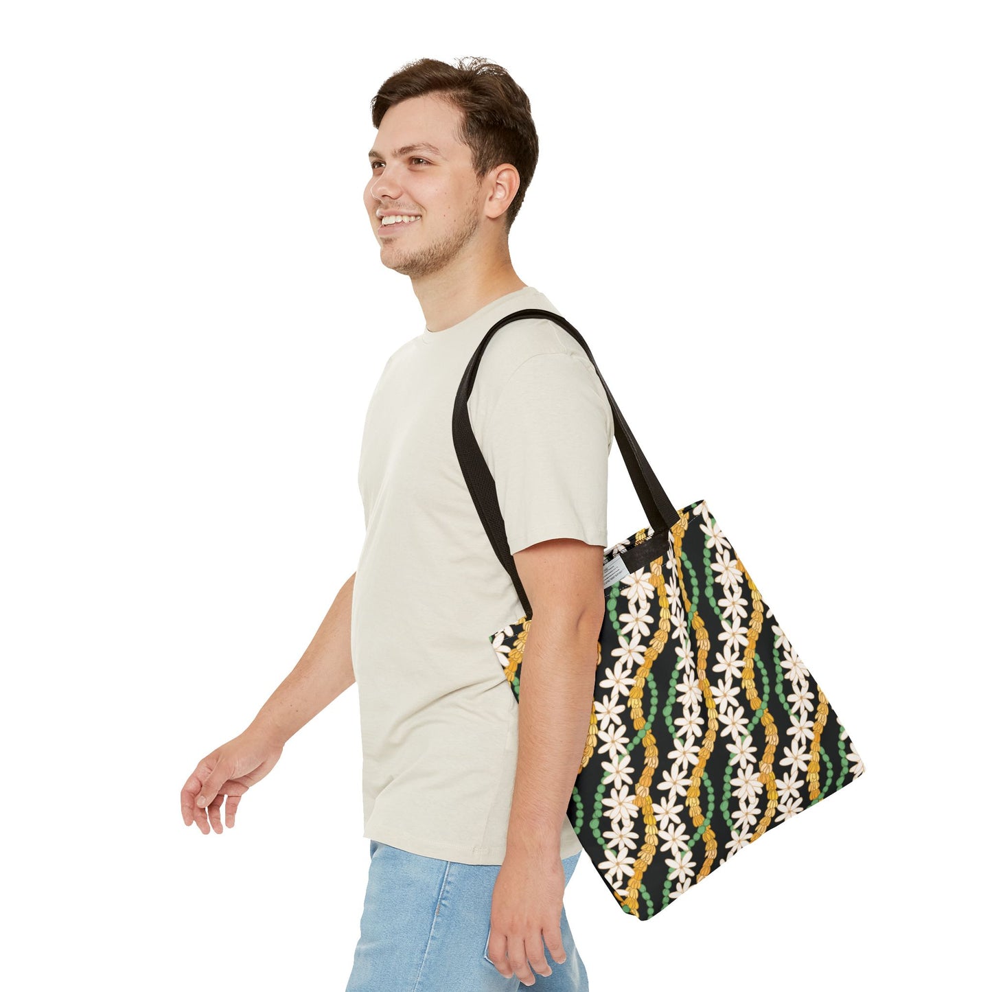 Tiare Crown Flower Tote Bag