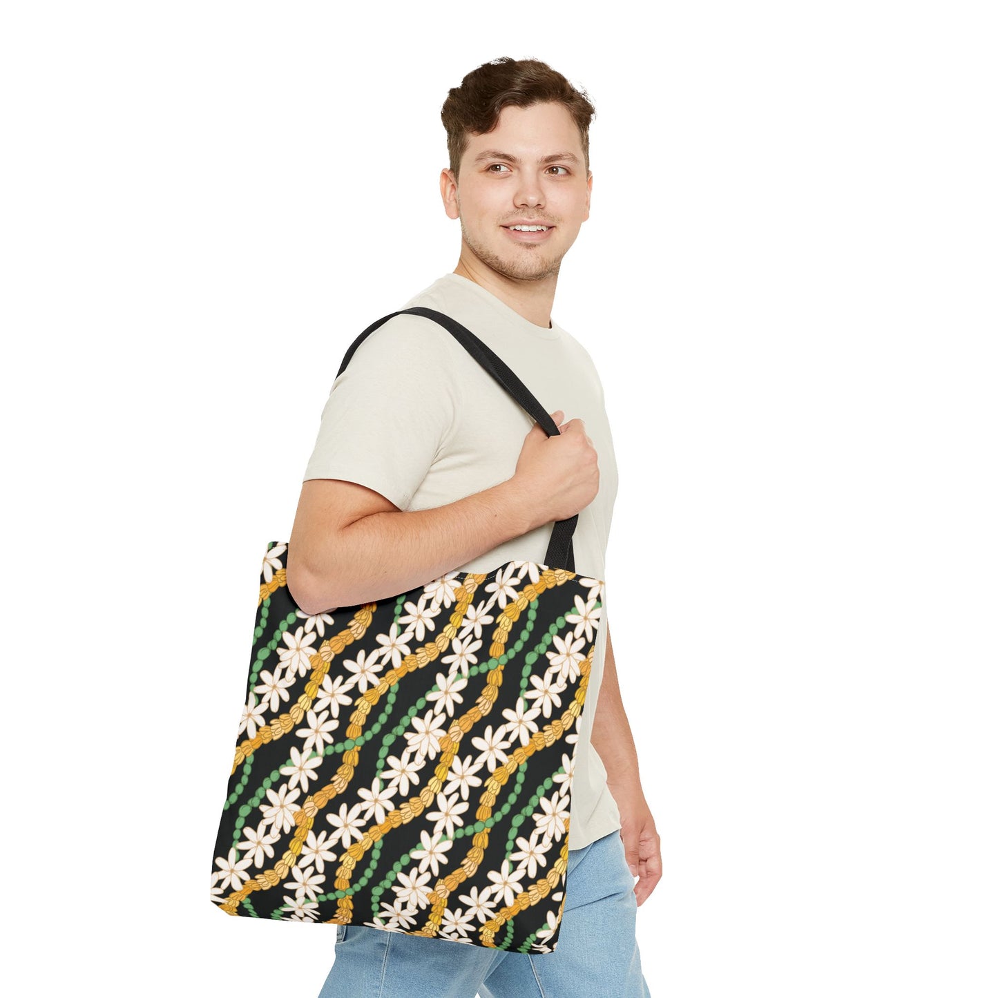 Tiare Crown Flower Tote Bag