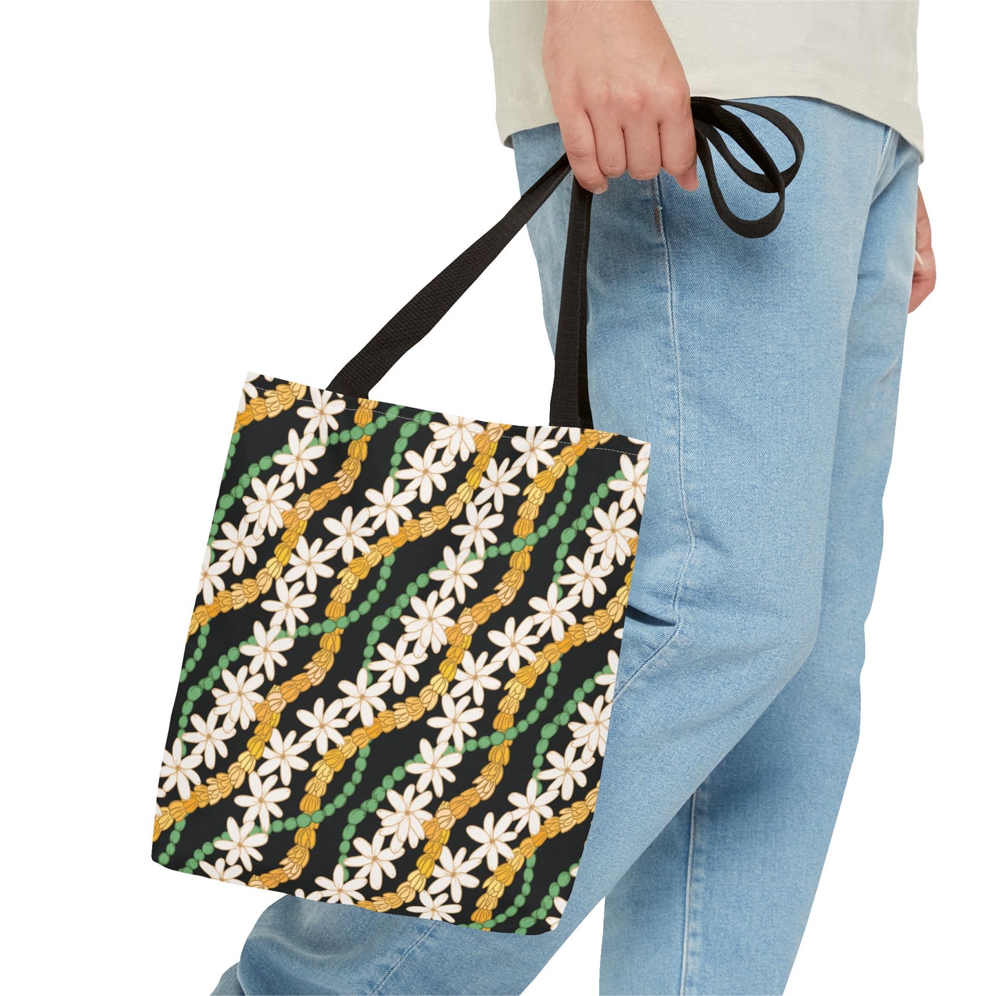Tiare Crown Flower Tote Bag