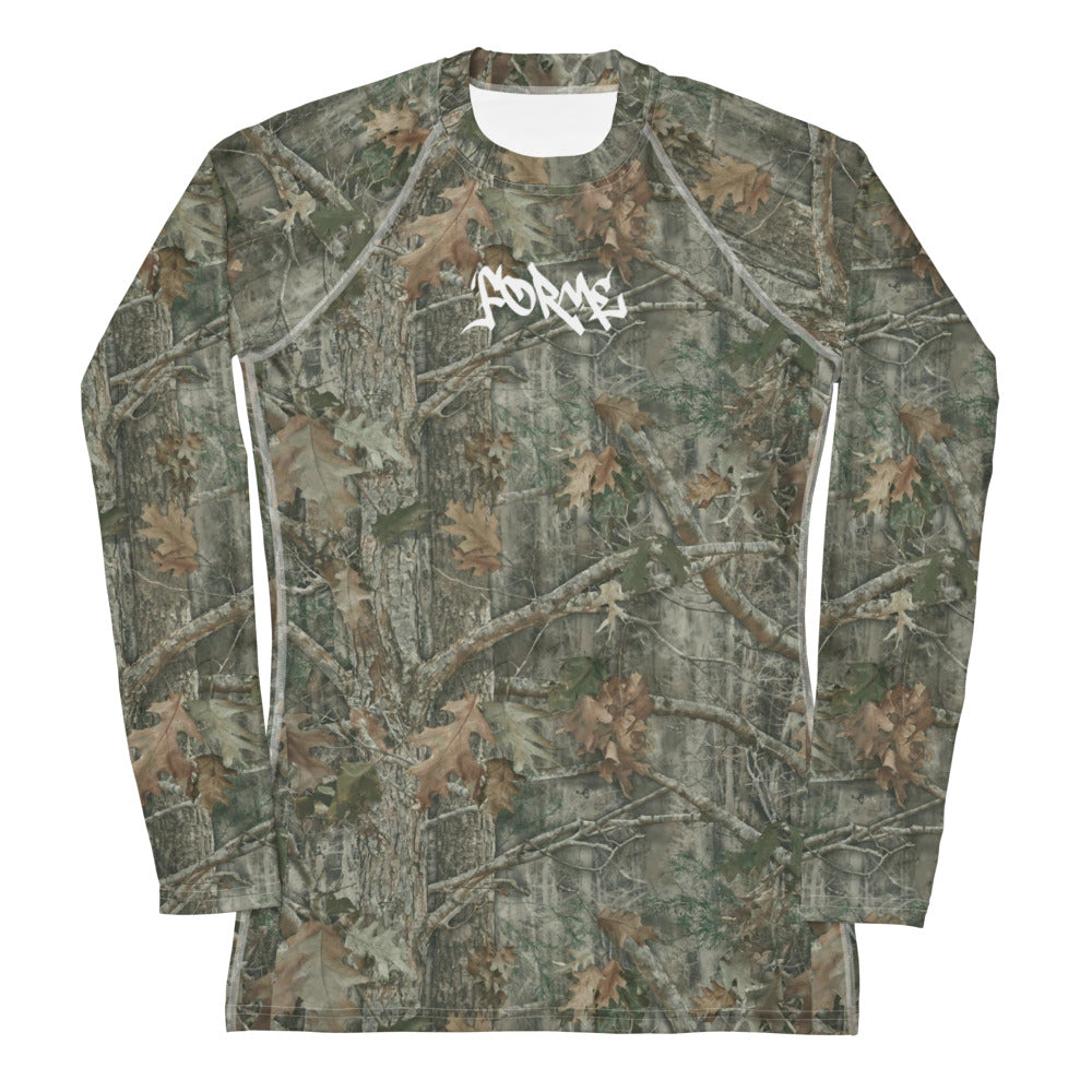 ForMe;Camo Fitted Longsleeve