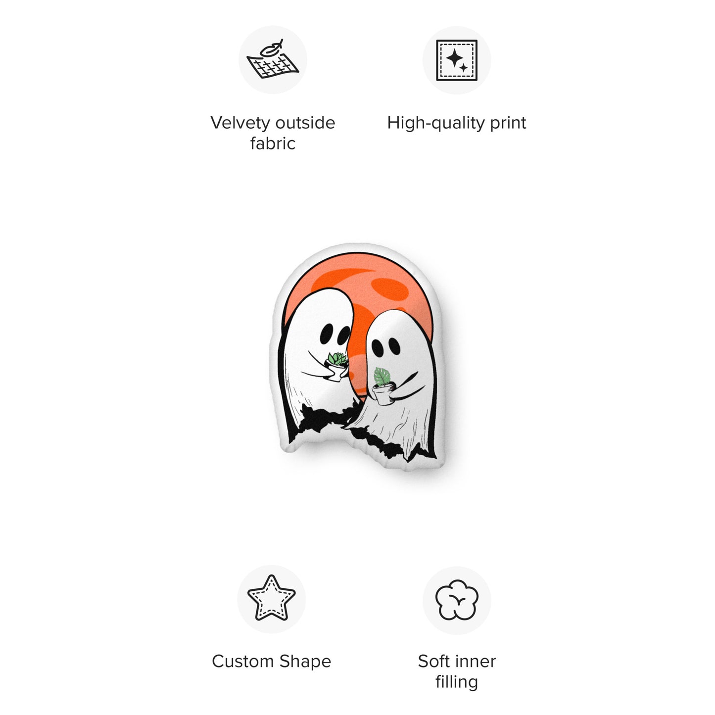ForMe;SpookyBuddy pillow