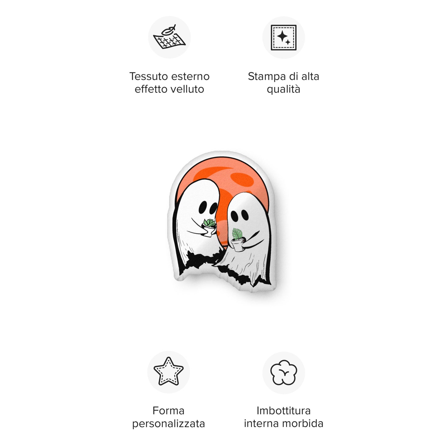 ForMe;SpookyBuddy pillow