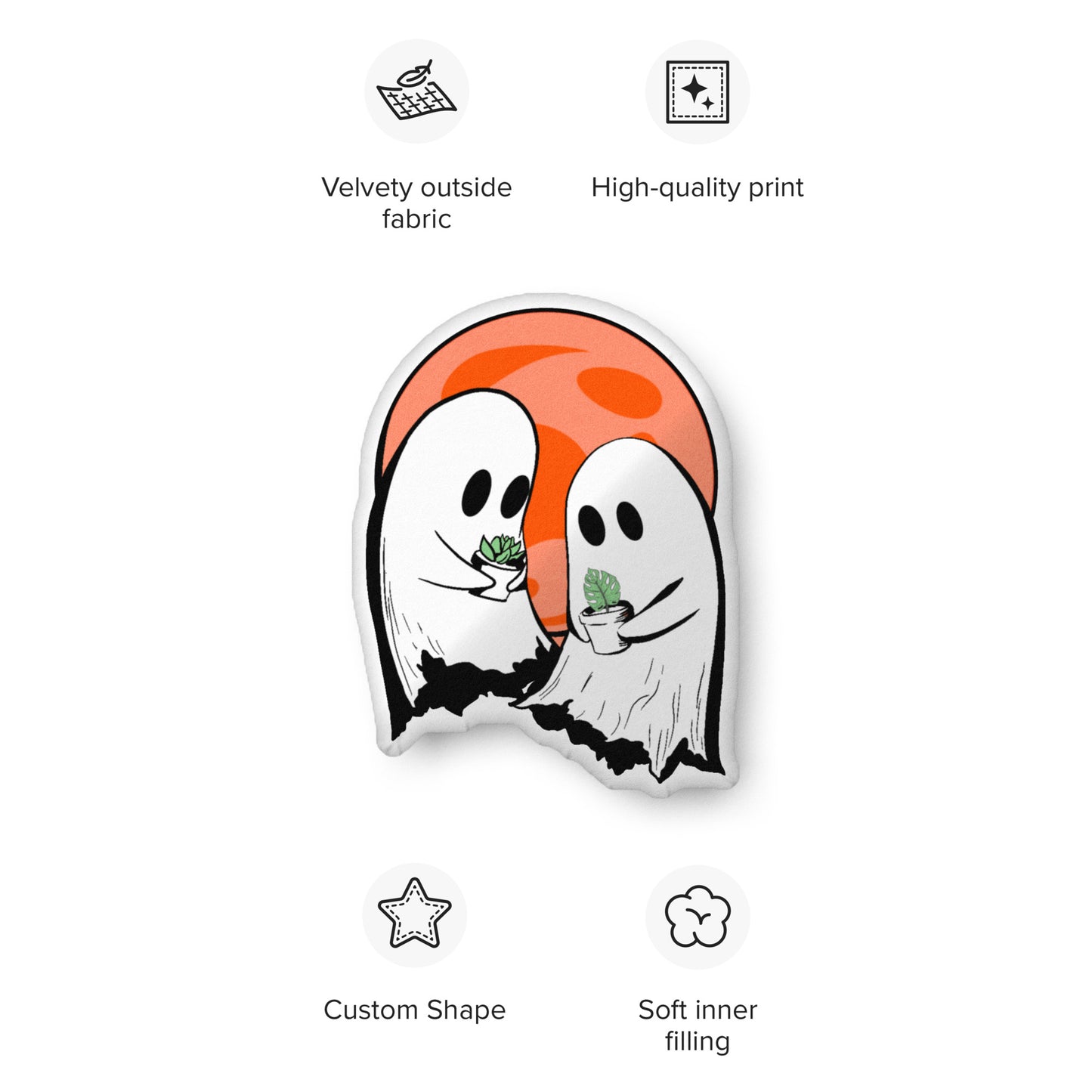 ForMe;SpookyBuddy pillow