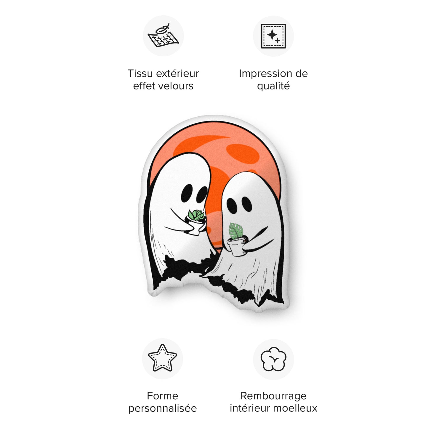 ForMe;SpookyBuddy pillow