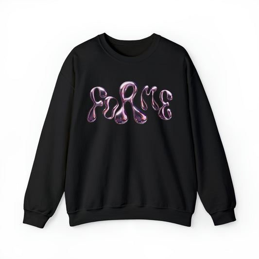 ForMe Chrome Font Crewneck Sweater