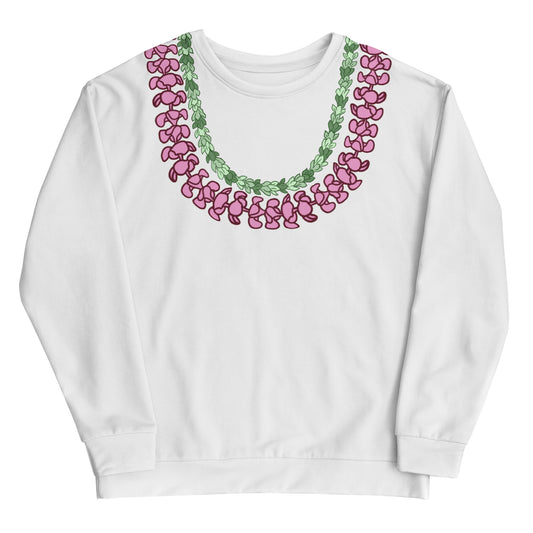 ForMe;Plumeria Pakalana Lei Unisex Sweatshirt