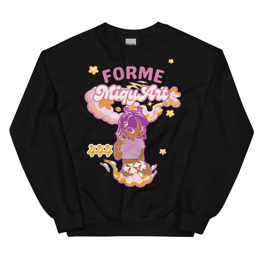 ForMe;MiqyArt 2.0 Pink Unisex Sweatshirt